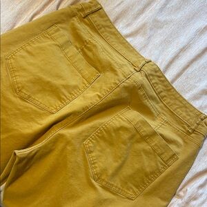 Old Navy Mustard Ankle Pants